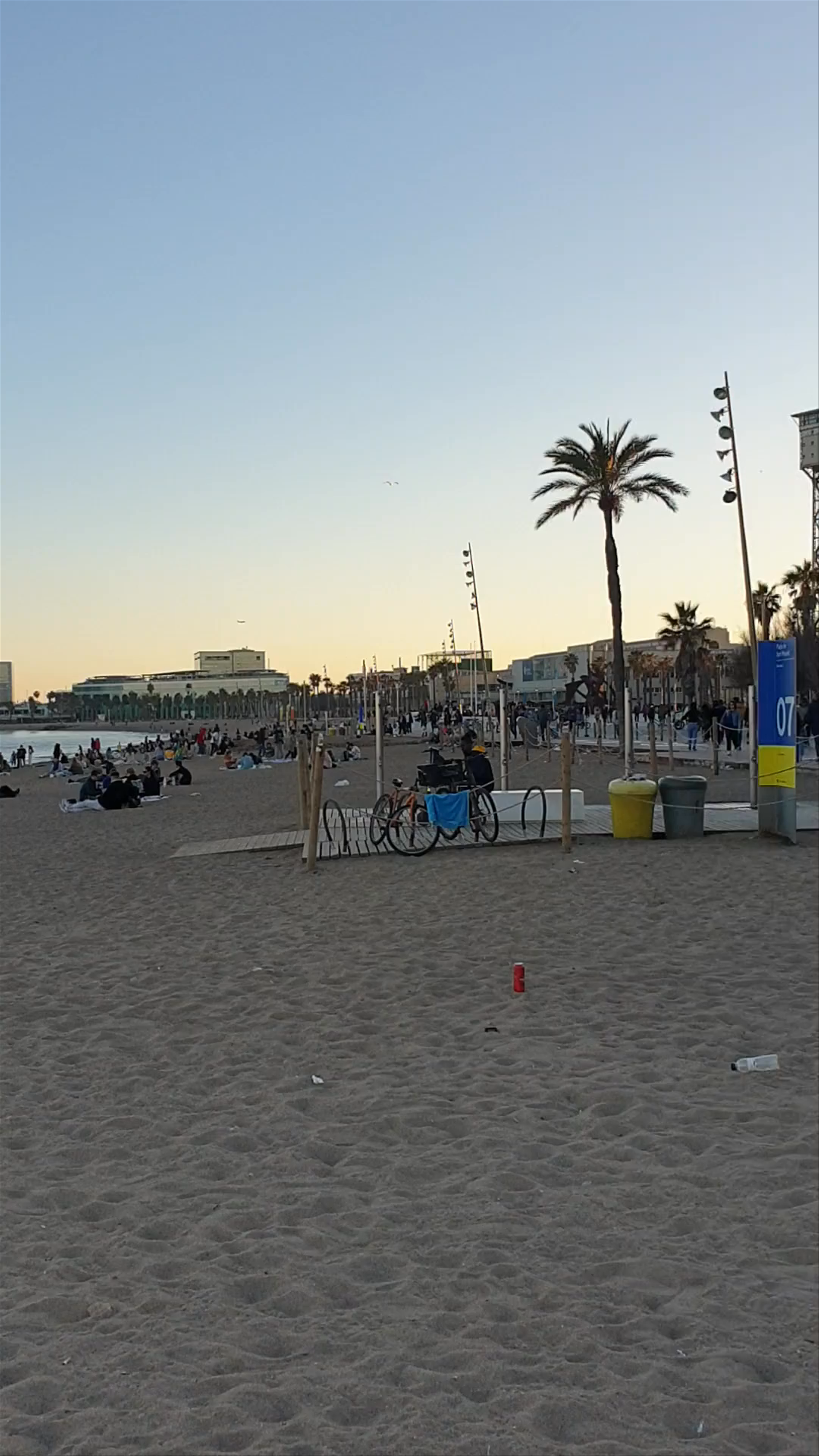 Sunset Serenity at Platja de Sant Miquel, Barcelona