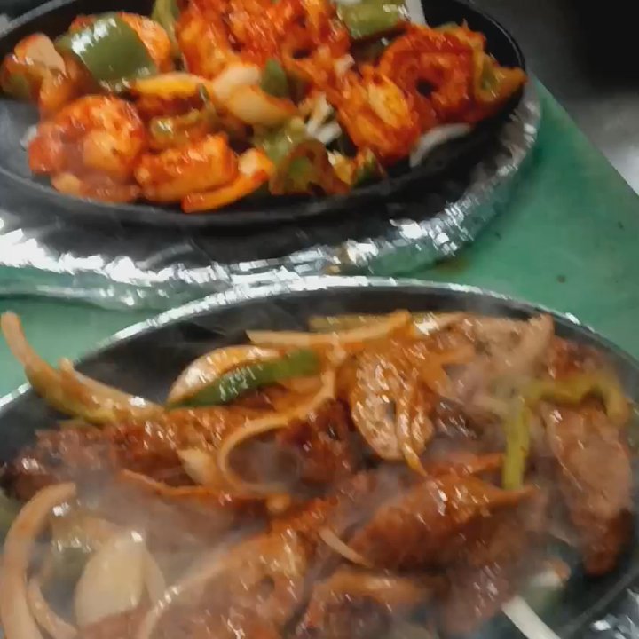 Utsav Indian Cuisine - Special tondiri shrimp-tonduri lamb kabob in a sistler - Indian Near Me - Torrance, California