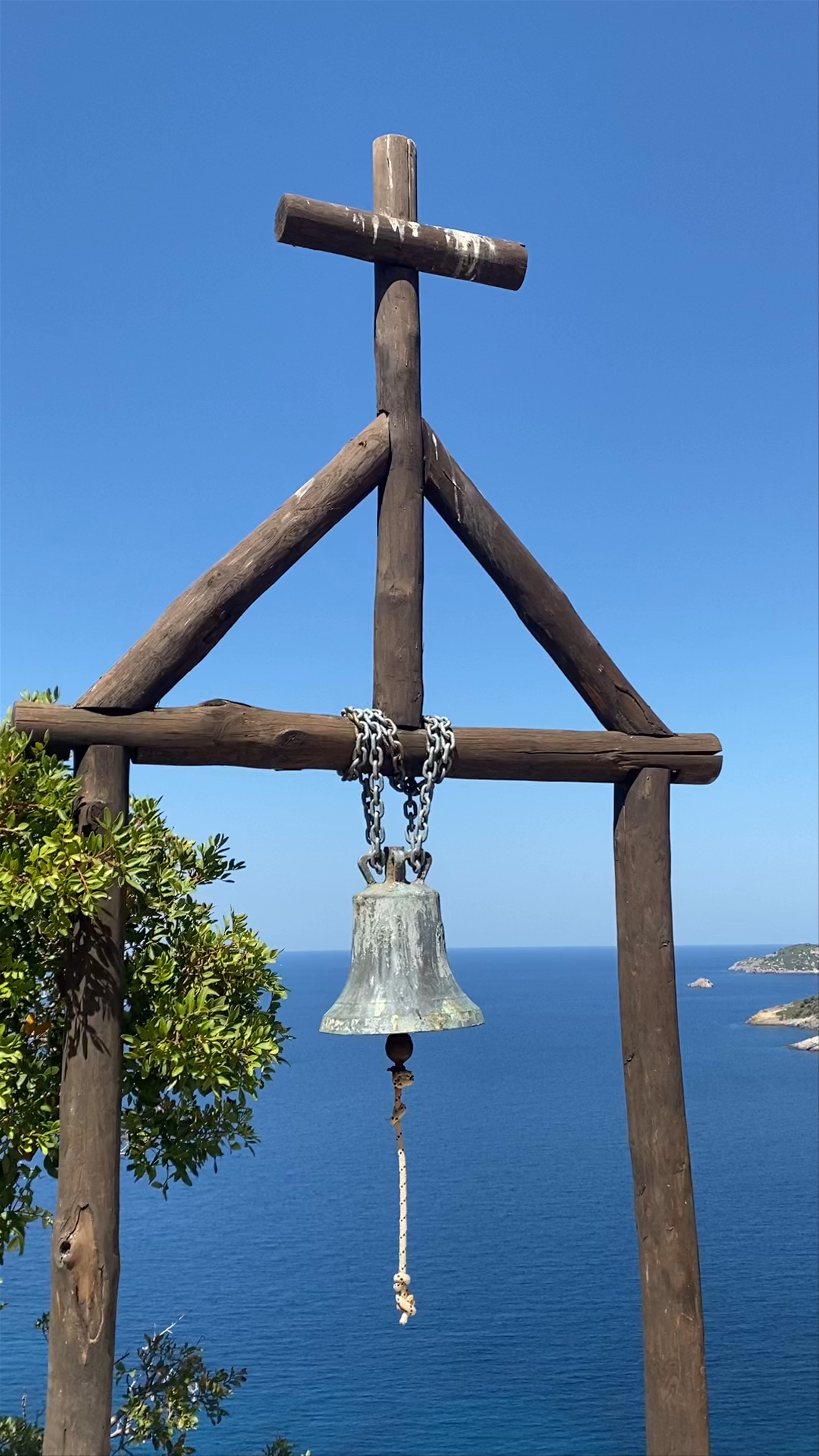 Spiritual Serenity at Agioi Anargyroi Chapel with Stunning Aegean Views | Alonnisos, Greece