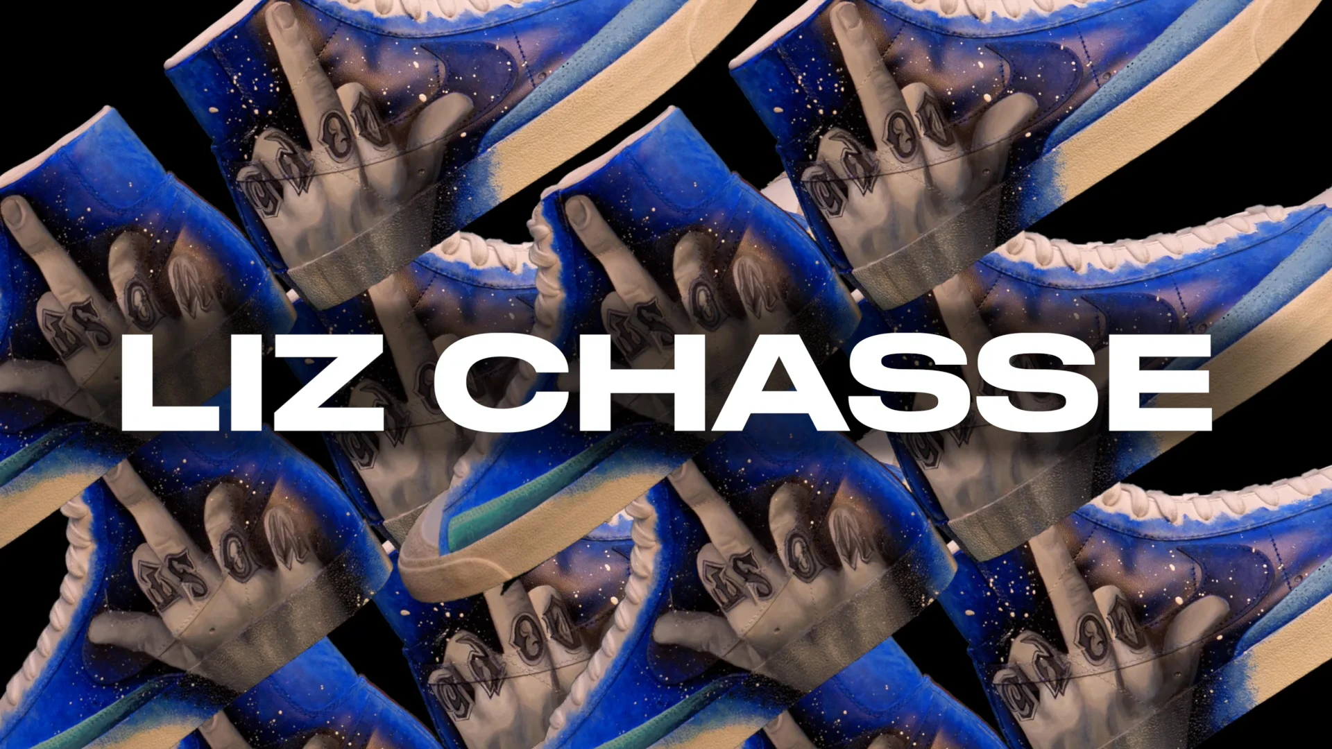 Commercial camera operation and cinematography for Liz Chasse NIKE sneaker art, directed by Chad Thurman