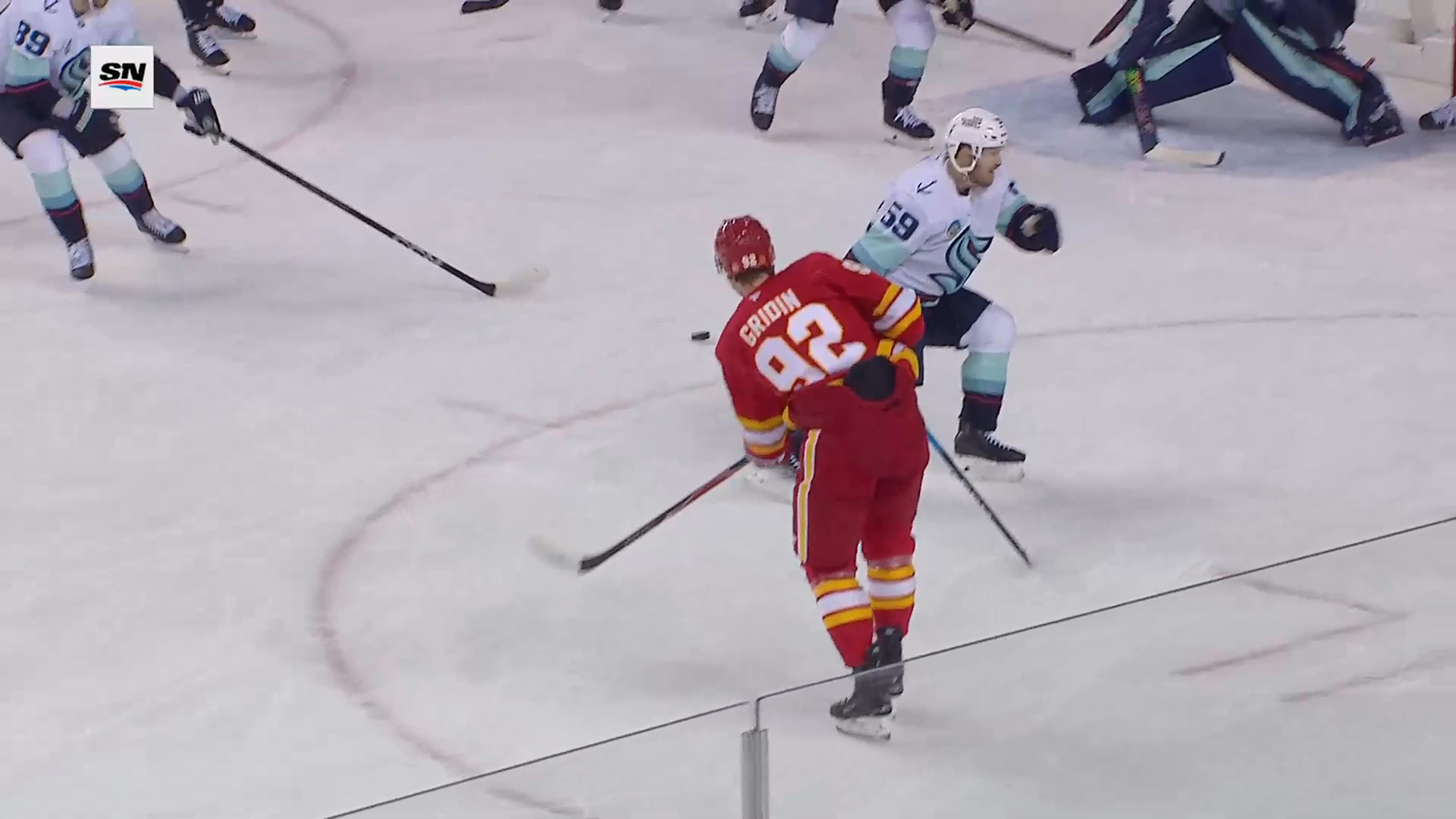 Coronato’s First Four-Point Night Powers Flames Past Kraken · Oct. 30, 2026