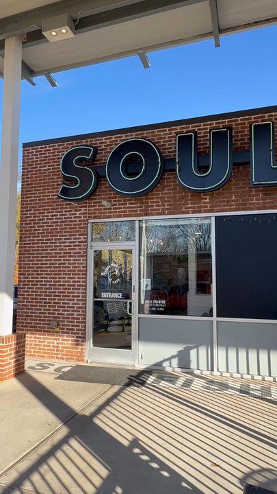 Soul Fish Cafe - Outside and inside, looking expensive but its really not - Southern Near Me - Memphis, Tennessee