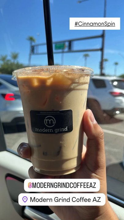 Modern Grind - Cinnamon Spin - Coffee & Tea Near Me - Avondale, Arizona