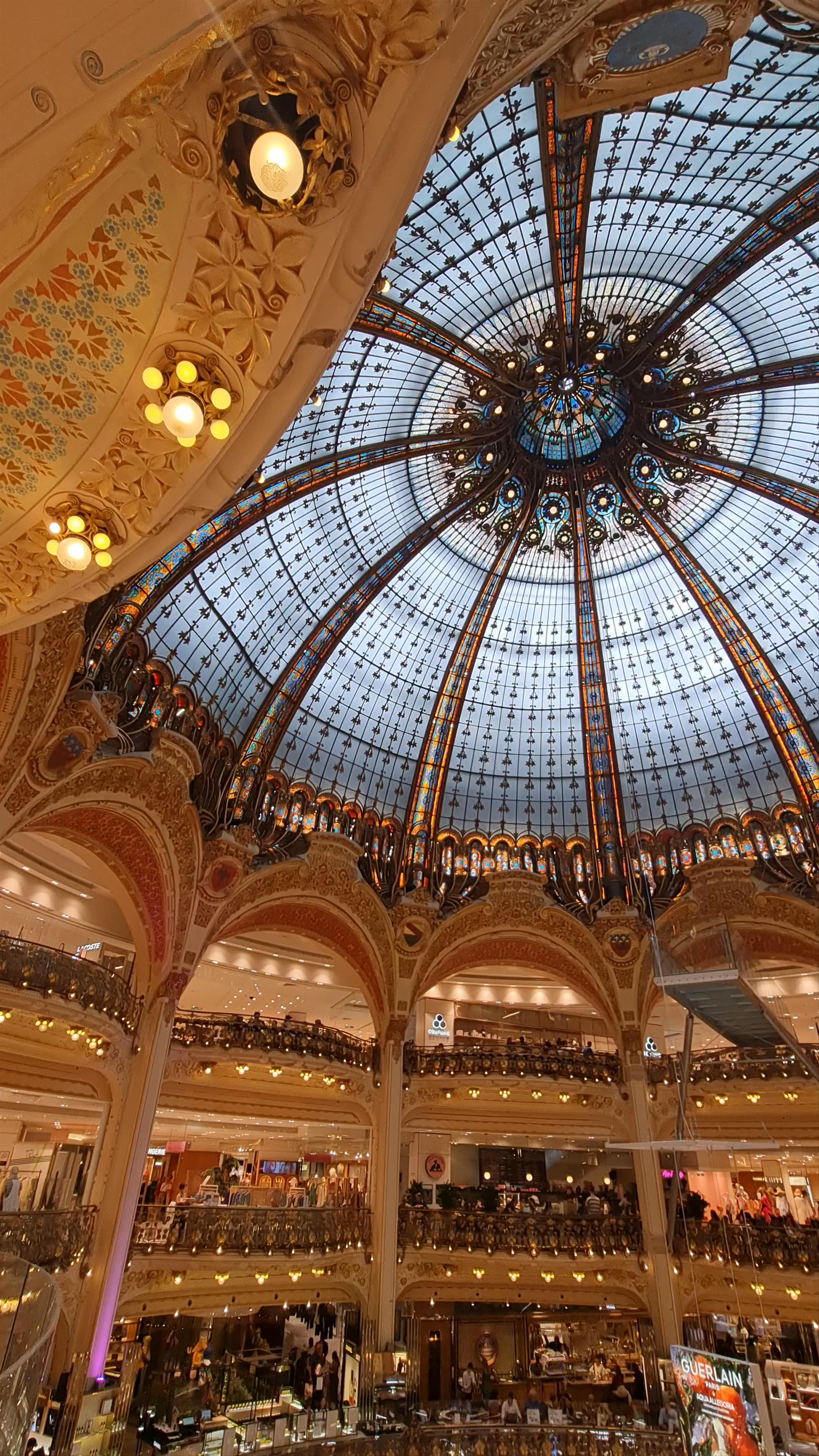 Galeries Lafayette Haussmann: Parisian Shopping Under the Magnificent Dome