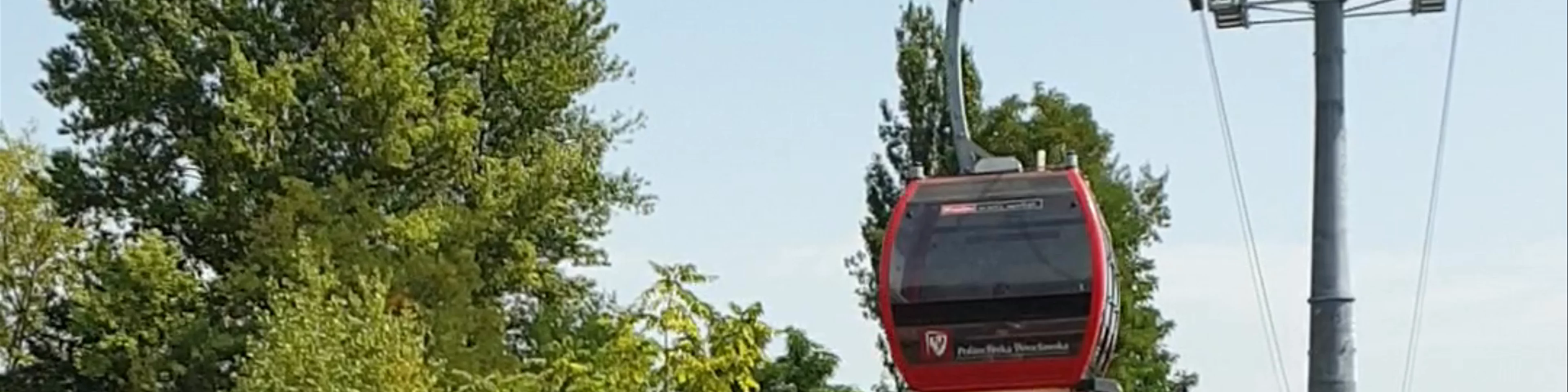 Polinka cable car station - Na Grobli campus