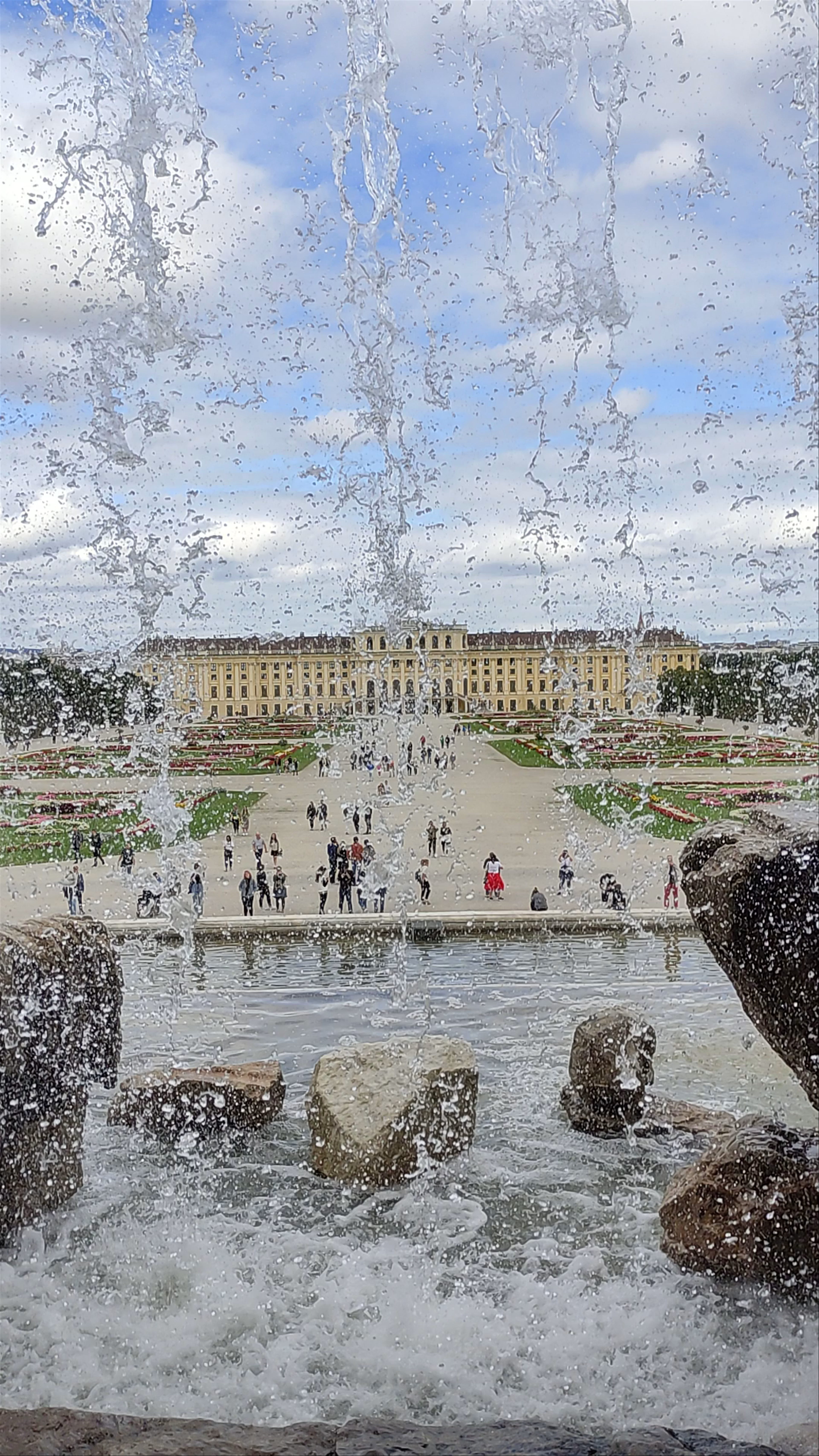 Majestic Views of Schönbrunn Palace and Gardens in Vienna