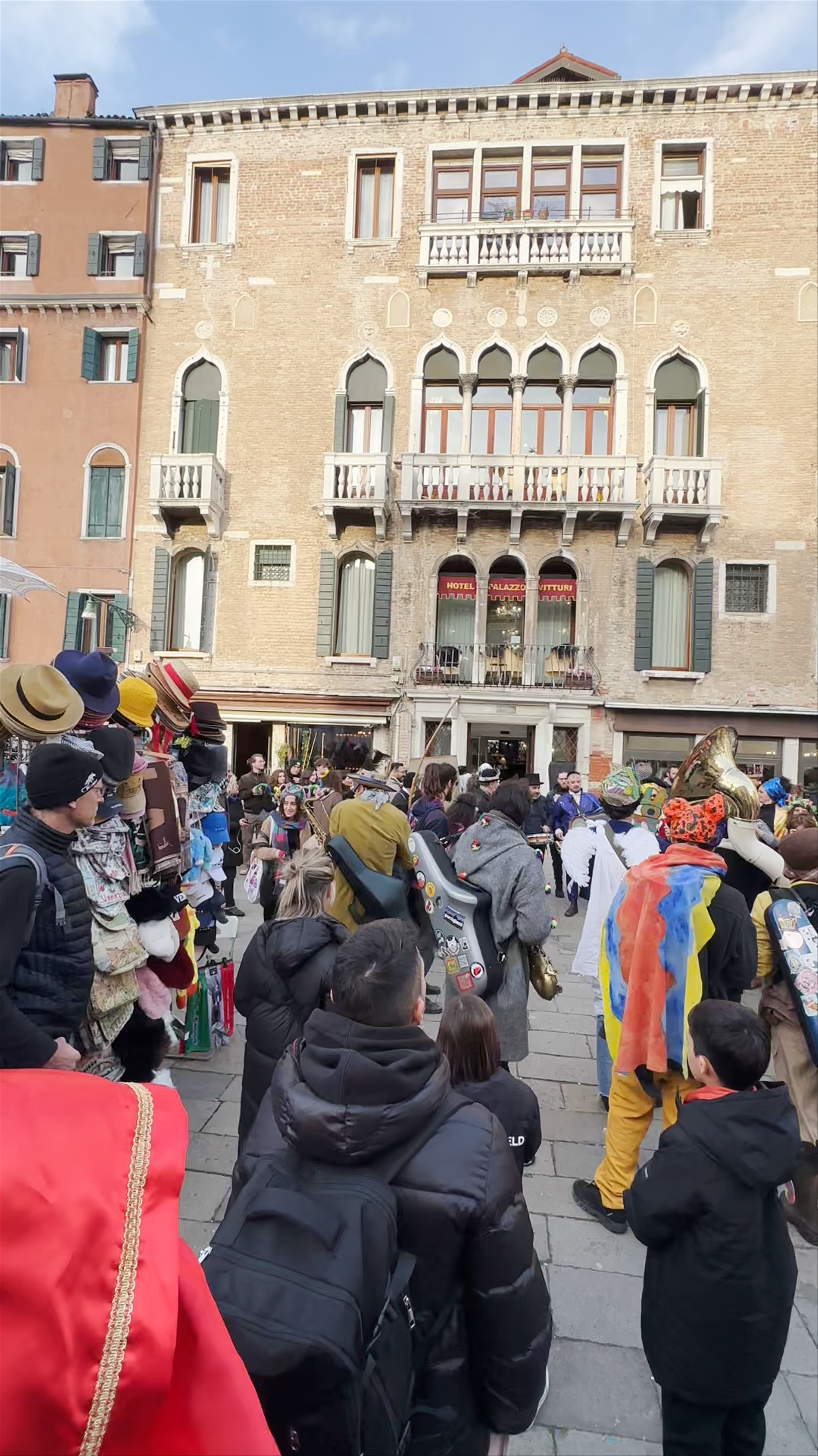Carnival Revelry at Santa Maria Formosa in Venice