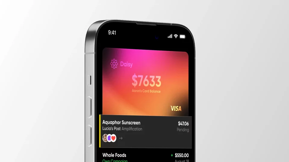 Daisy Pay interface preview