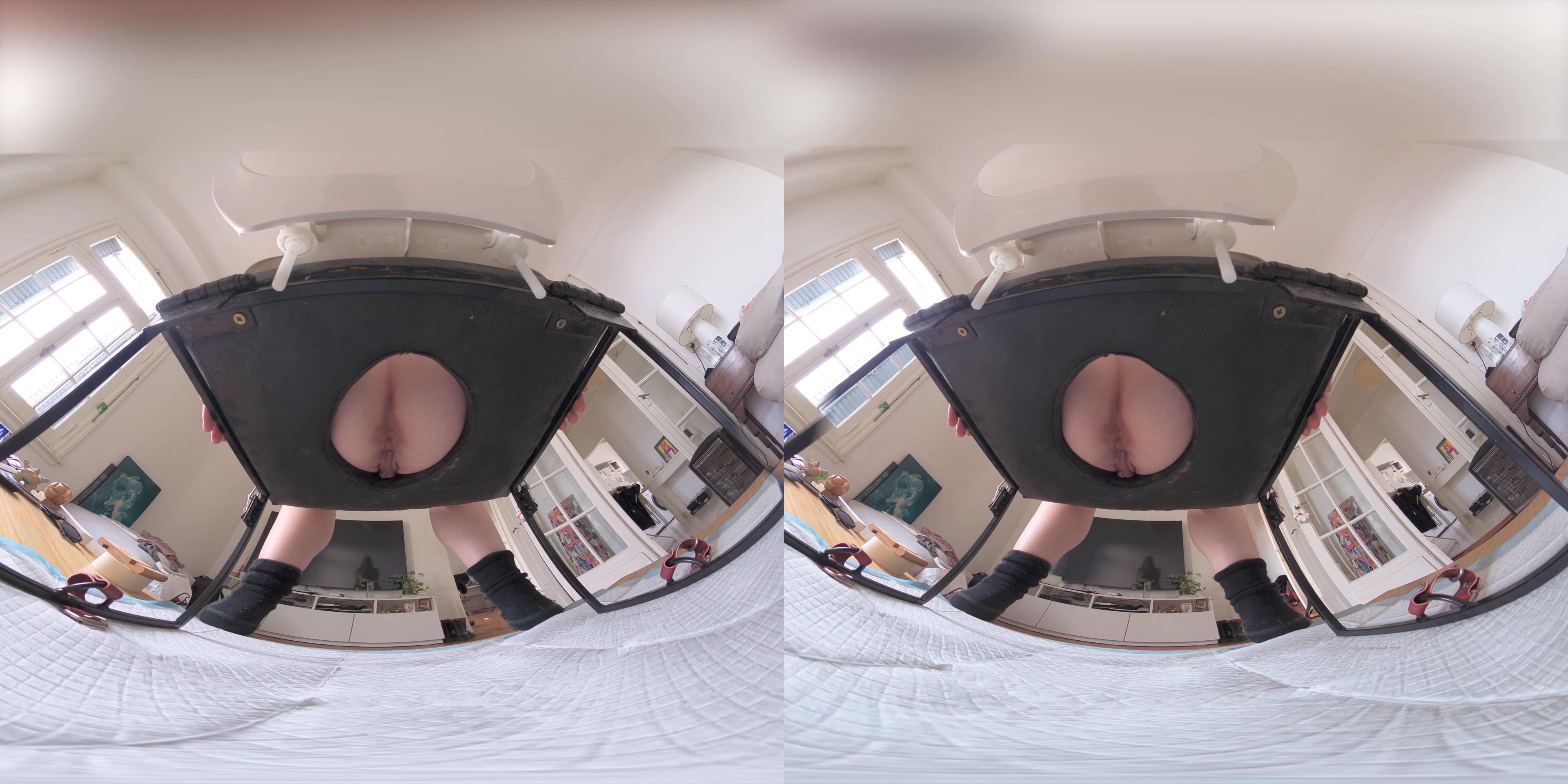 VR180 Wet Sharts & Explosive Farts Directly on Your Face — premium video by KatherineFarts