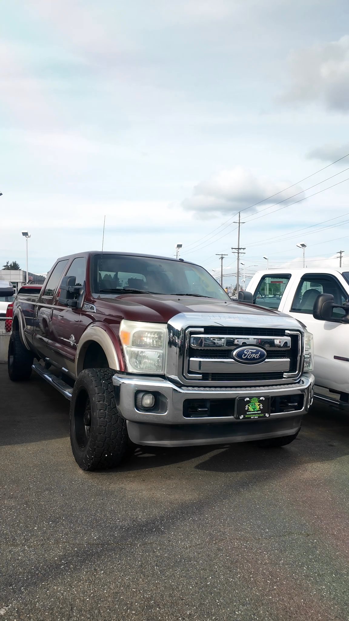 West Coast Auto Works - #13154 - 2011 Ford F-350 Super Duty Lariat Crew Cab
