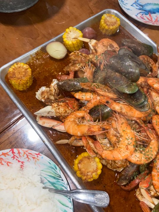 Wacky Crab Shack - Tastes as good as it looks. one of my favorite seafood boils and it's fairly priced. This platter fed 4 adults abundantly. - Cajun/Creole Near Me - Union Gap, Washington