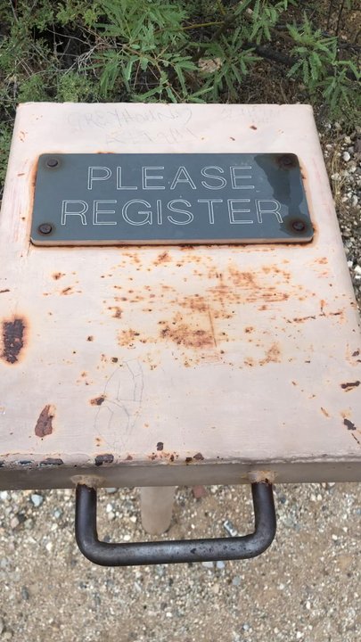 Broadway Trailhead - No registration to be found - Hiking Near Me - Tucson, Arizona