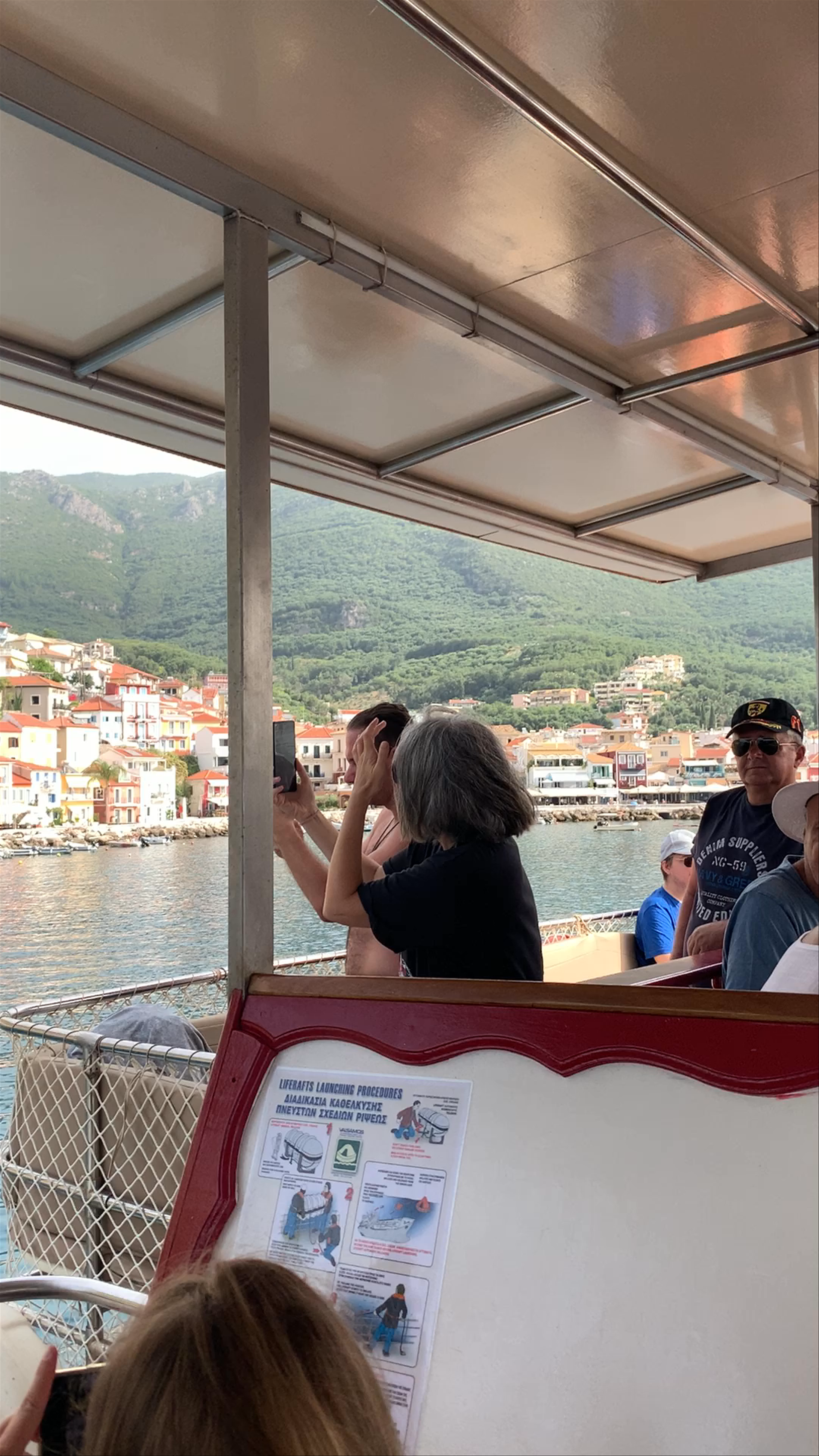 Scenic Ferry Ride Around Parga, Greece