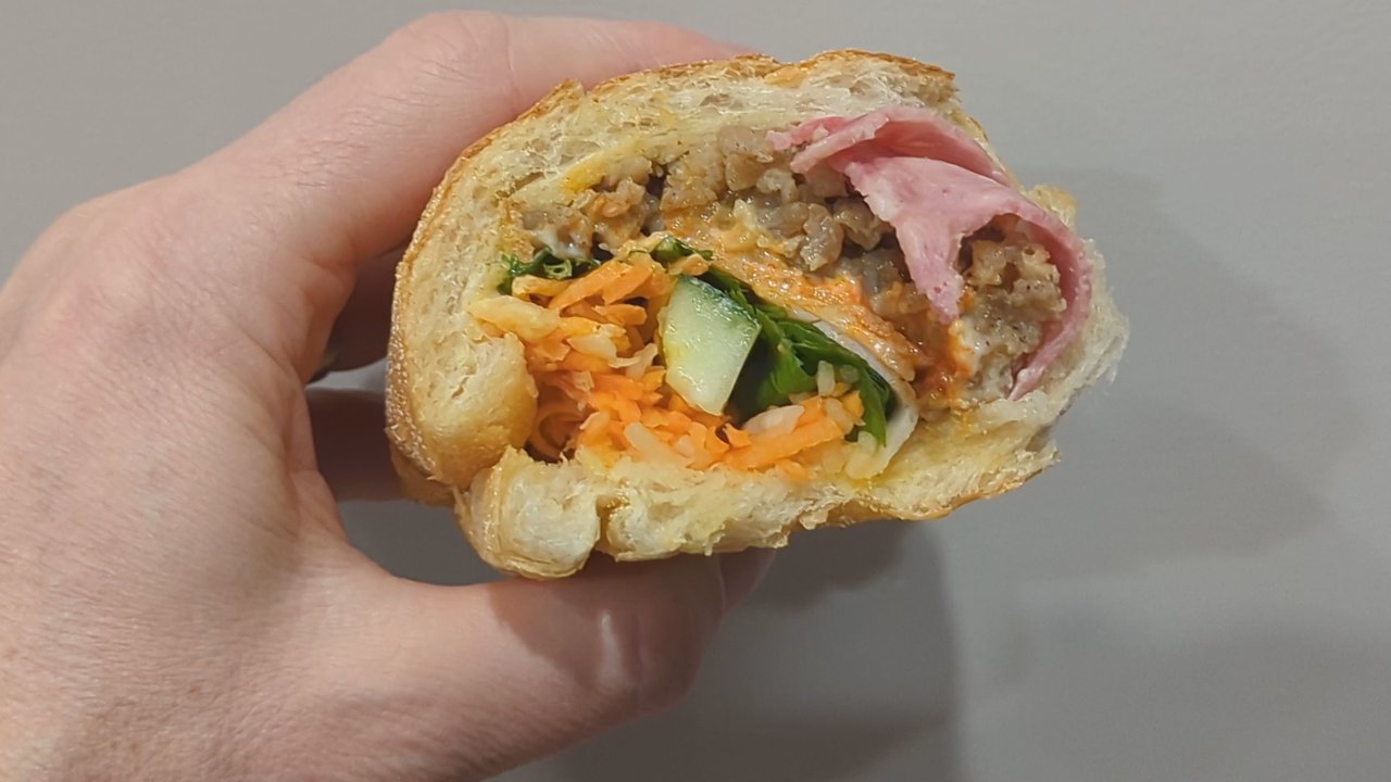 Banhmigos - January 26, 2024; Traditional Banh Mi Sandwich ($10.75). - Vietnamese Near Me - Brooklyn, New York