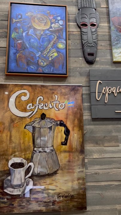 Copacabana Cuban Café - The host stand area and decorations - Cuban Near Me - Mount Dora, Florida
