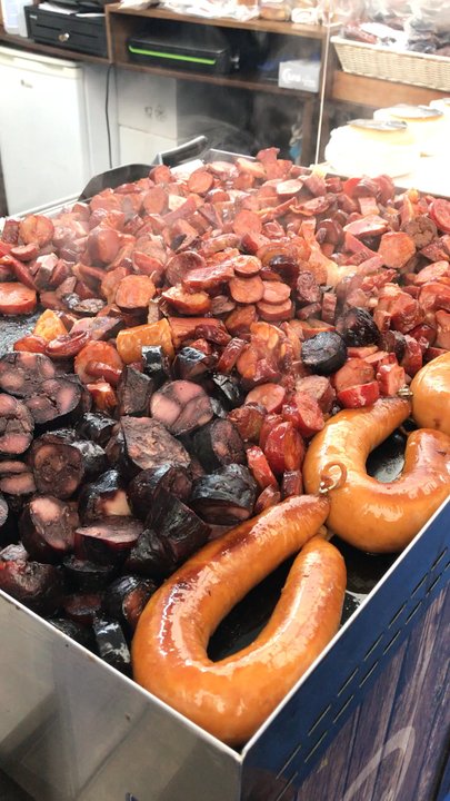 Mercado da Baixa - Portuguese sausages - Farmers Market Near Me - Lisboa