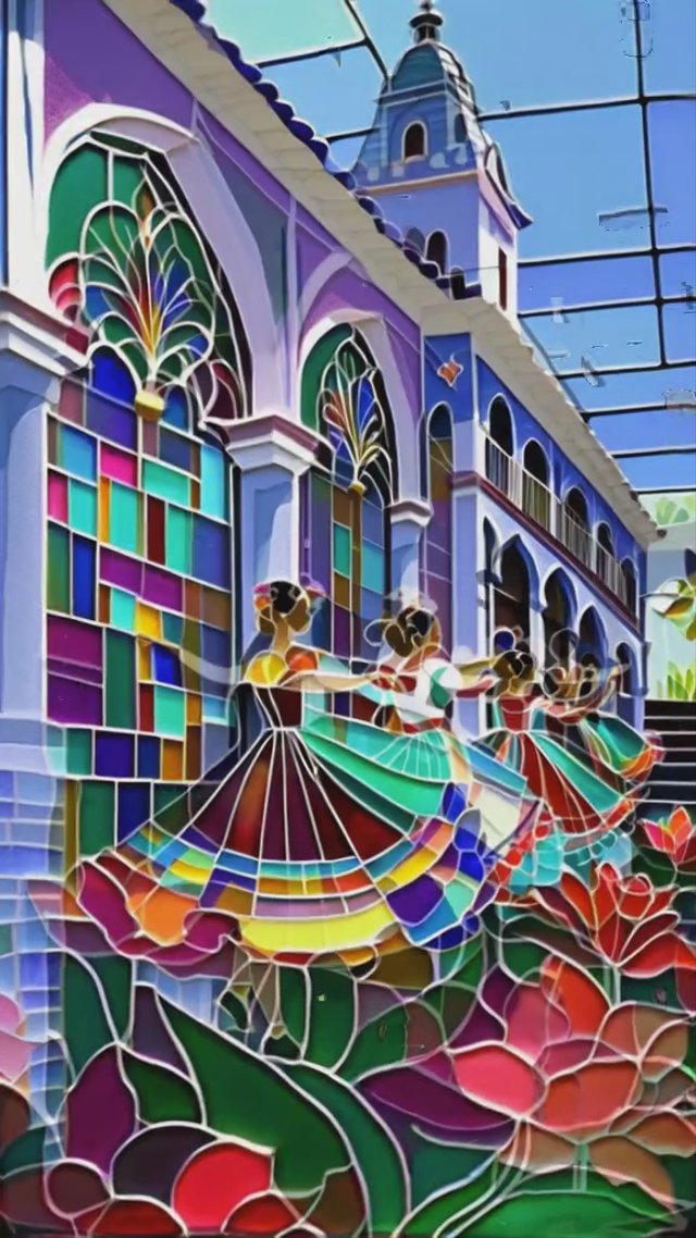 Cinco de Mayo Stained Glass 60fps thumbnail