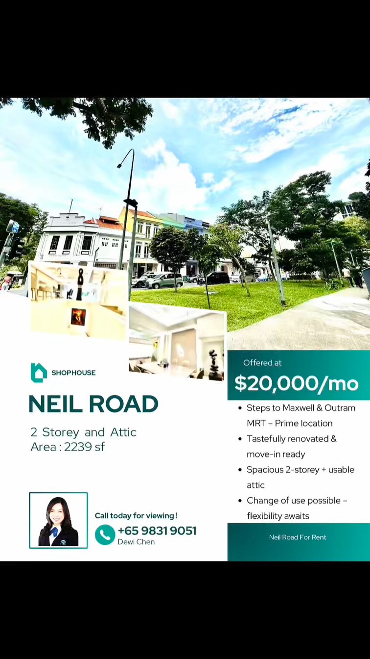 Shop / Shophouse for Rent around  Neil Road - Image 17