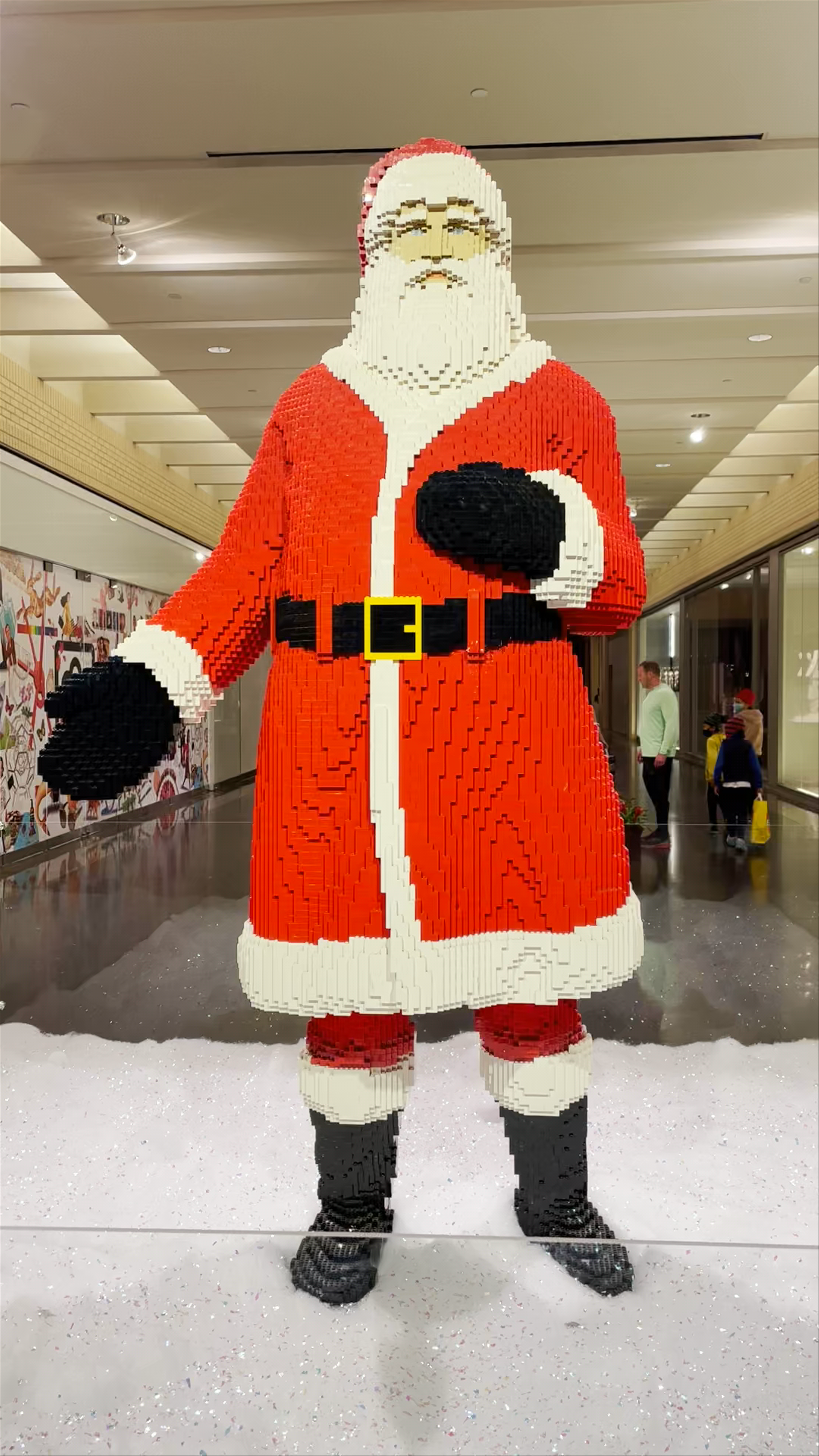 Holiday Magic at NorthPark Center: Iconic Lego Santa & Festive Vibes in Dallas, Texas