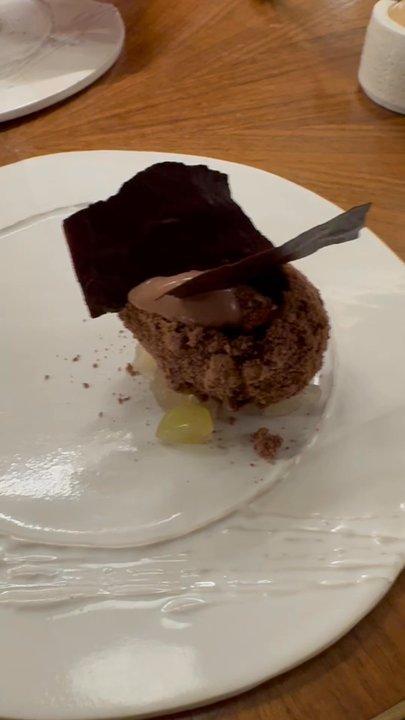 Restaurant Granite - Chocolate dessert - French Near Me - Paris