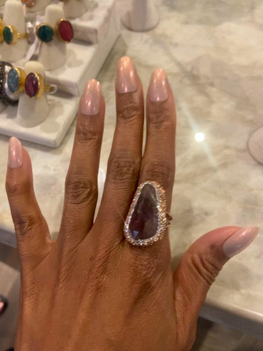 Citris Nail Spa - Bought some jewelry on the way out after a bomb pedi. (Ps. I did my own nails) - Nail Salons Near Me - Webster, Texas