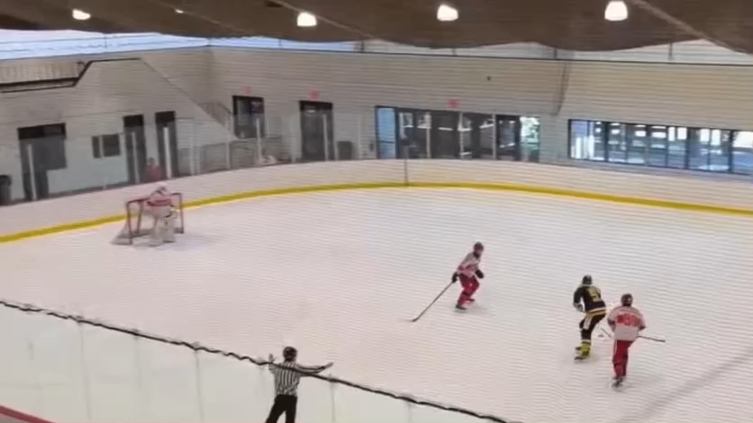 William Gillis' Impressive Deflection Goal | Twin Bridges Lightning 16U A