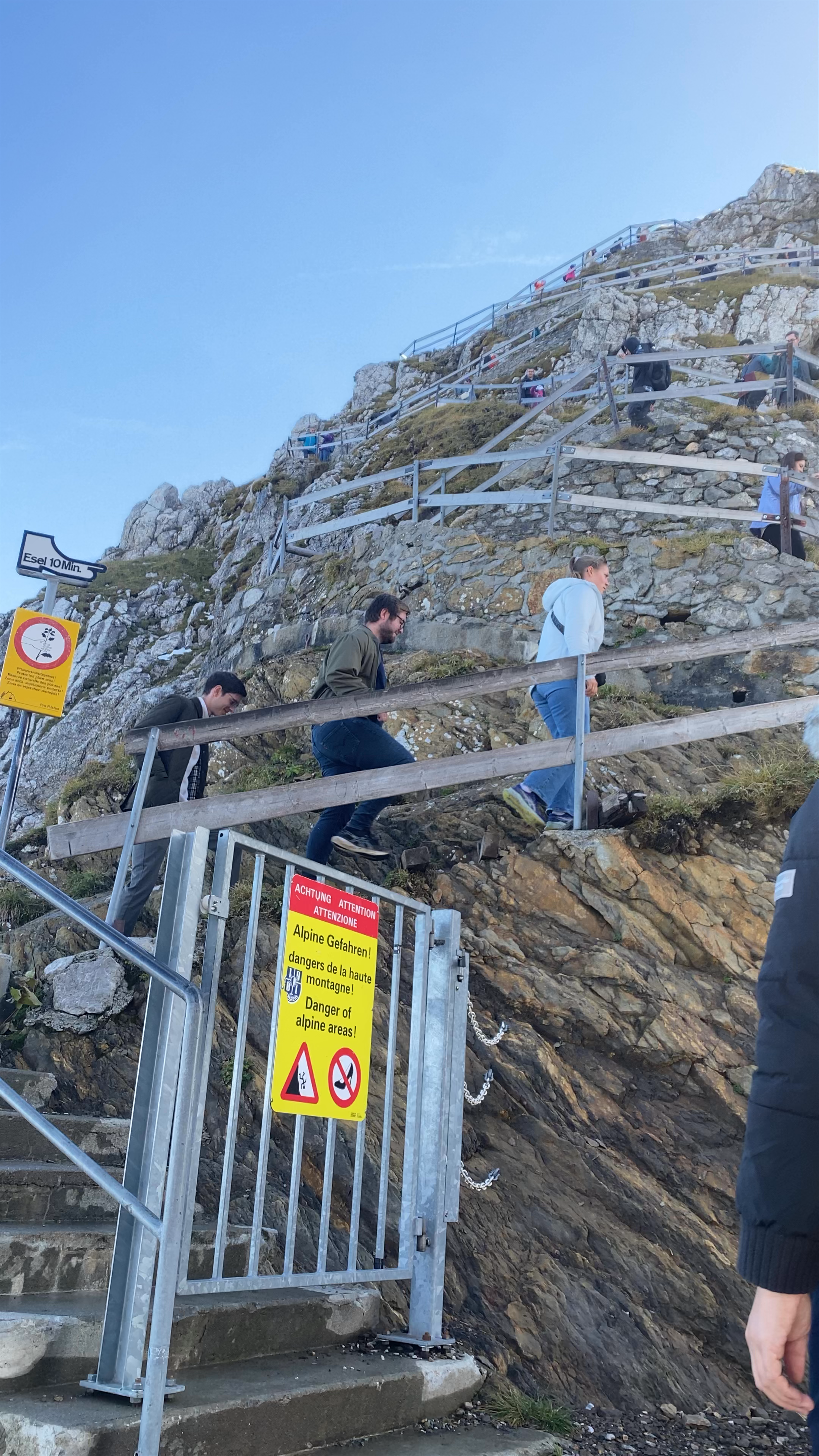 Gleitschirm Startplatz Pilatus Kulm