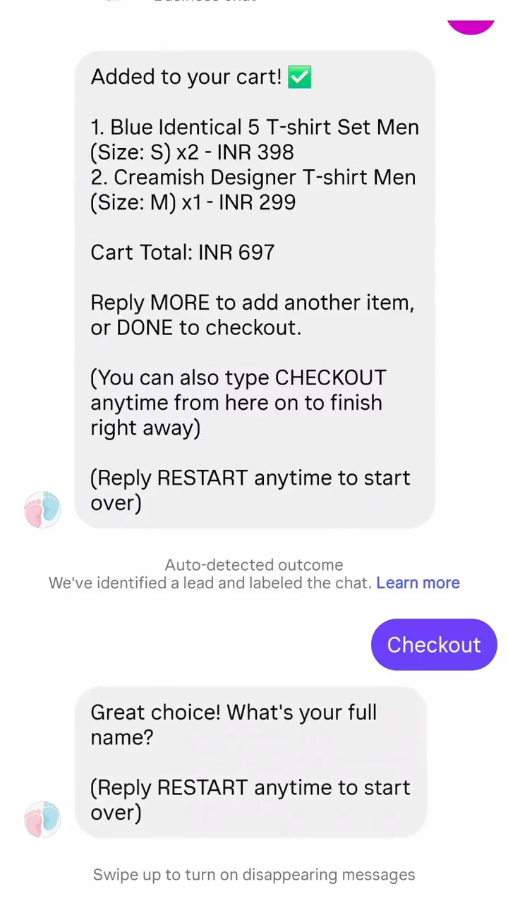Checkout DM image 1