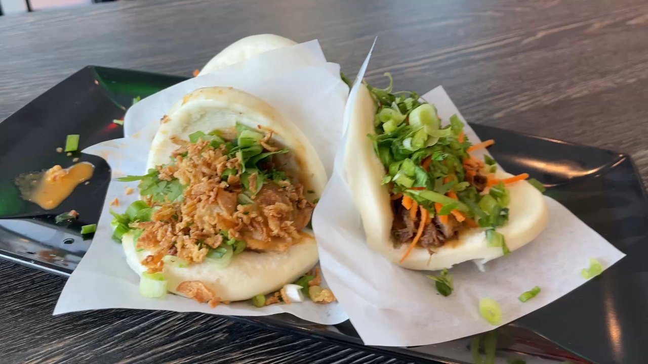 Ming's at La Cantera - Happy hour "bun flight" - Asian Fusion Near Me - San Antonio, Texas
