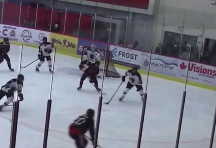 Roman Singh's Incredible Glove Save | Valley West Giants AAA U18