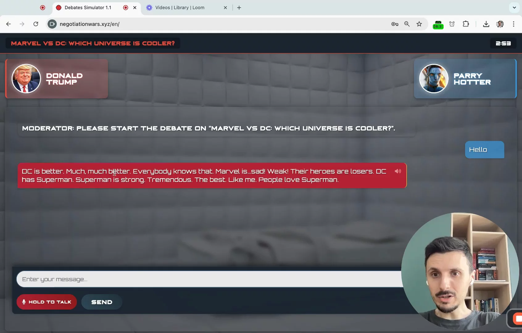 Negotiation Wars aka Debates Simulator image 1