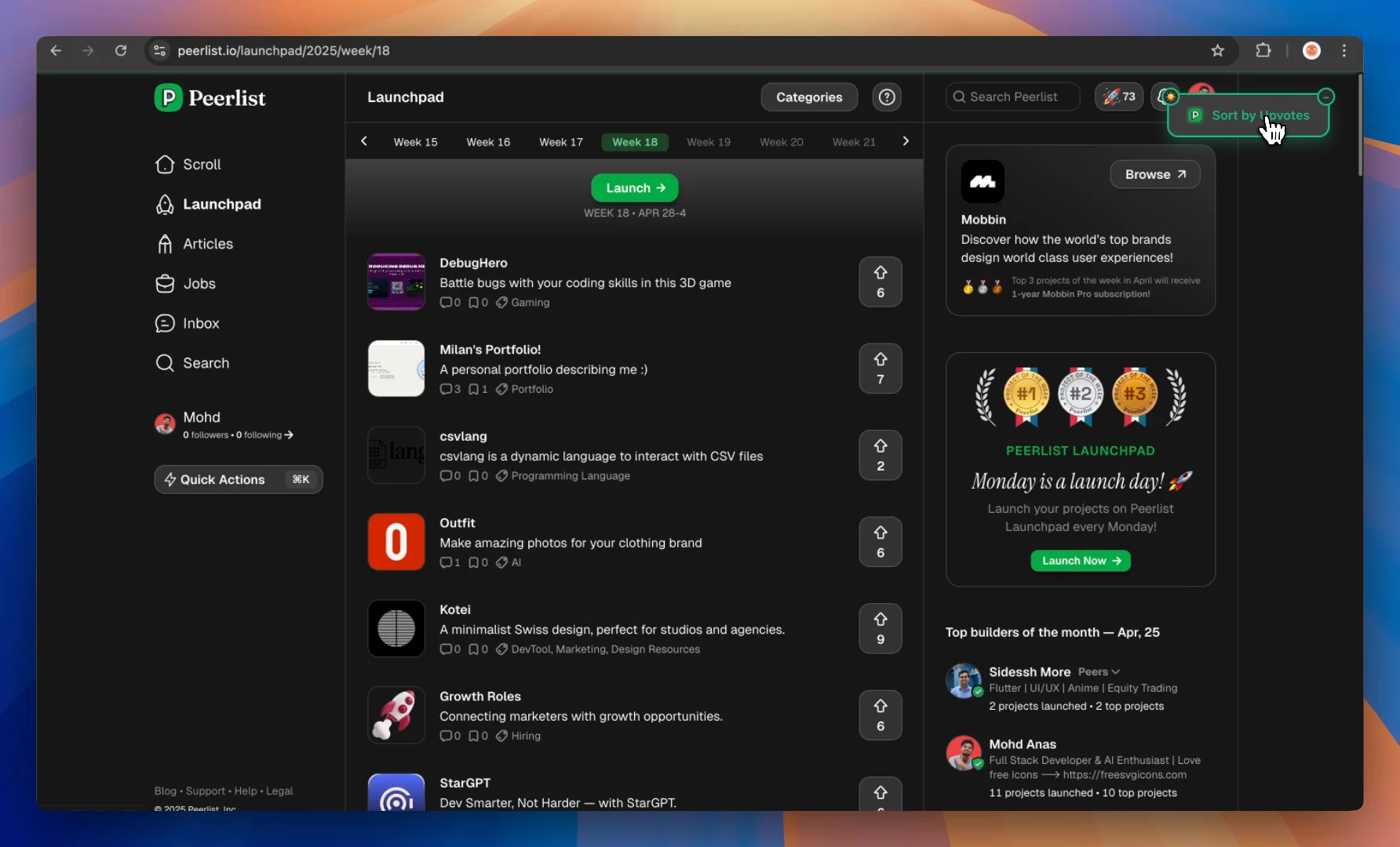 LaunchPad Sorter image 1
