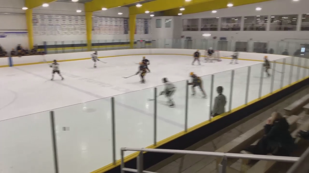 Owen Shrader's Dynamic Play: Puck Steal to Scoring Chance!