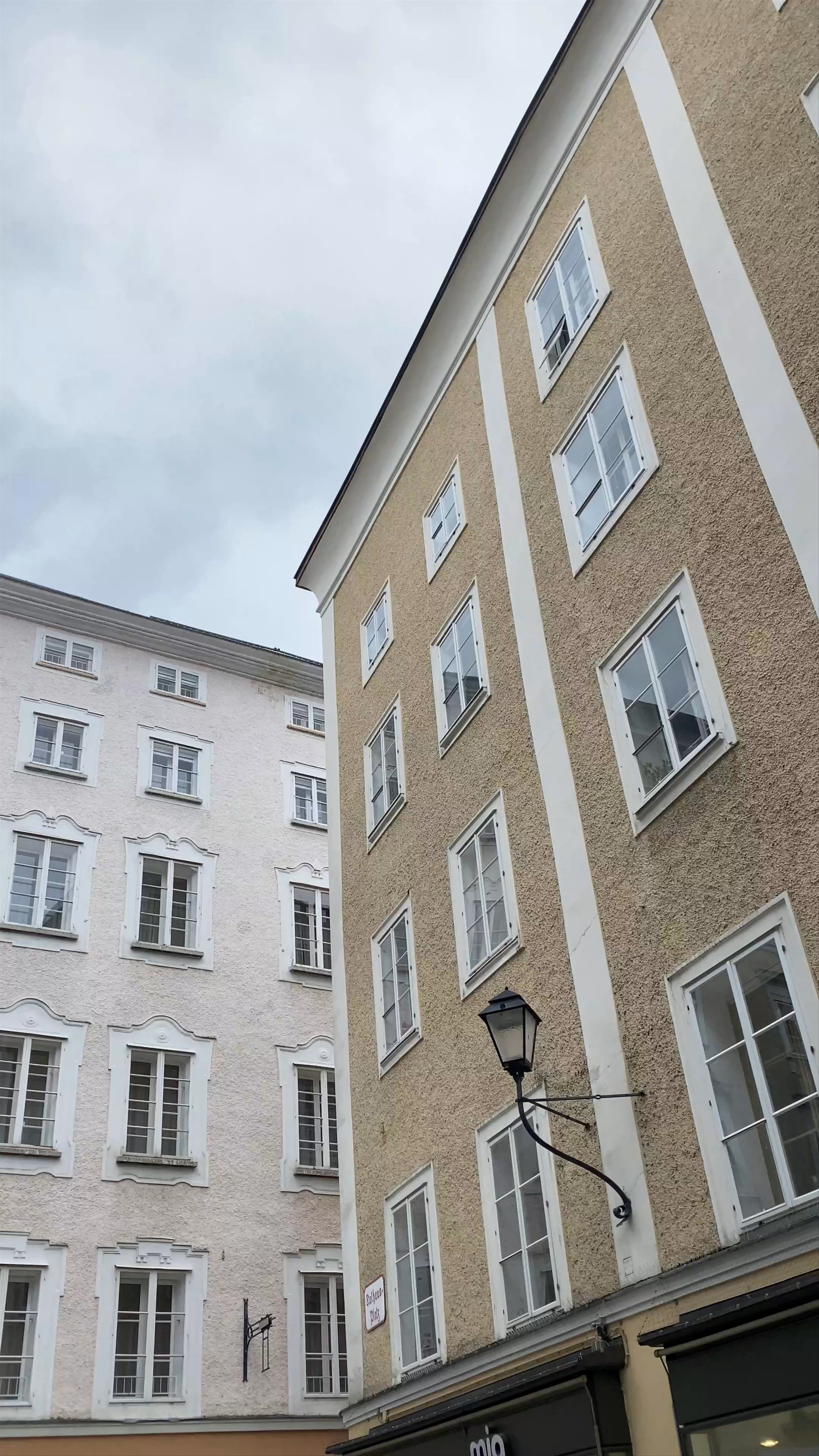 Strolling Through Würstelstand Alter Markt — Charming Salzburg Streetscape