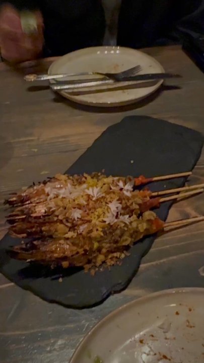 Dija Mara - Prawn skewers - Indonesian Near Me - Oceanside, California