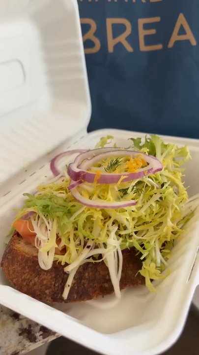 Manresa Bread - Smoked Salmon toast yummmmm - Bakeries Near Me - Los Gatos, California