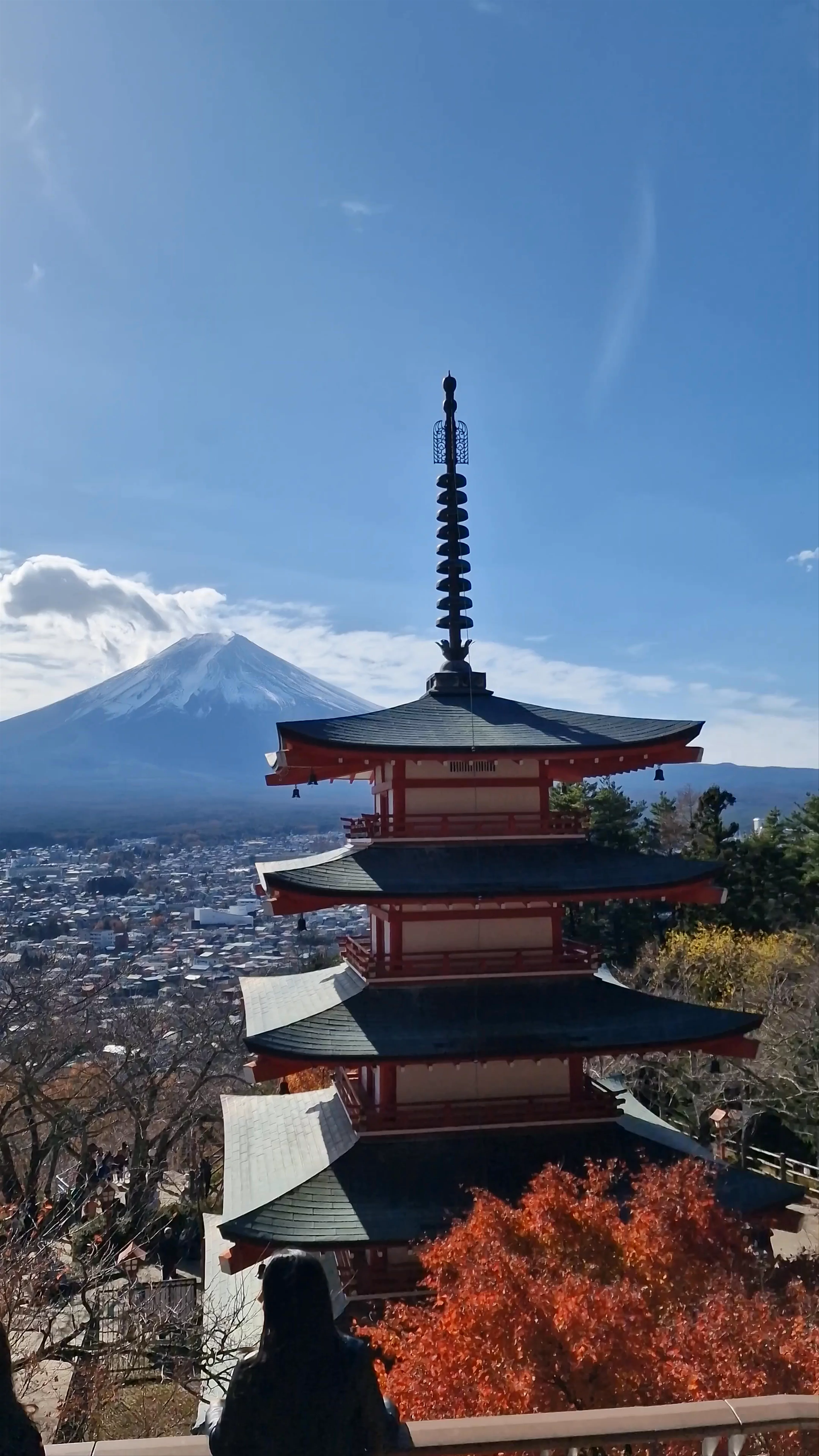 Chureito Pagoda, ２丁目-4-1 Asama, Fujiyoshida, Yamanashi, Japan