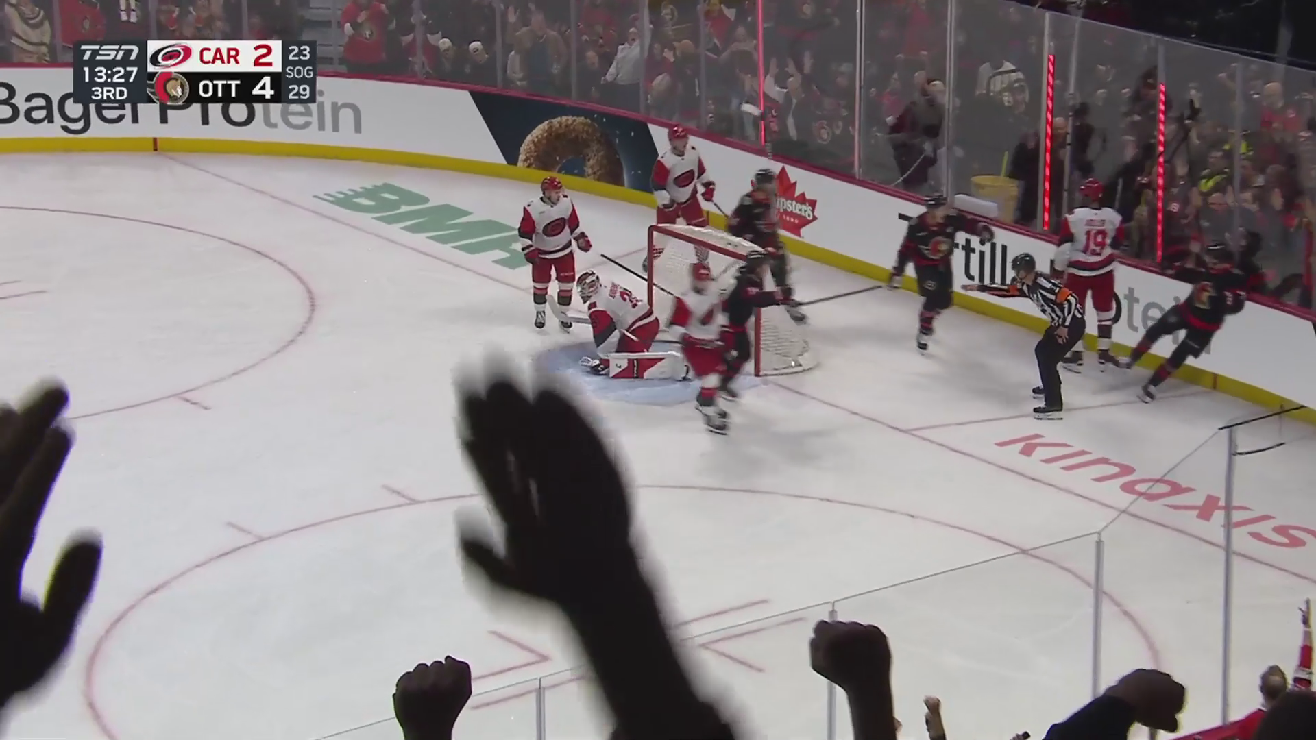 Tkachuk's Brace Powers Ottawa Past Carolina to Lock Up Wild Card Spot · Apr. 5, 2026
