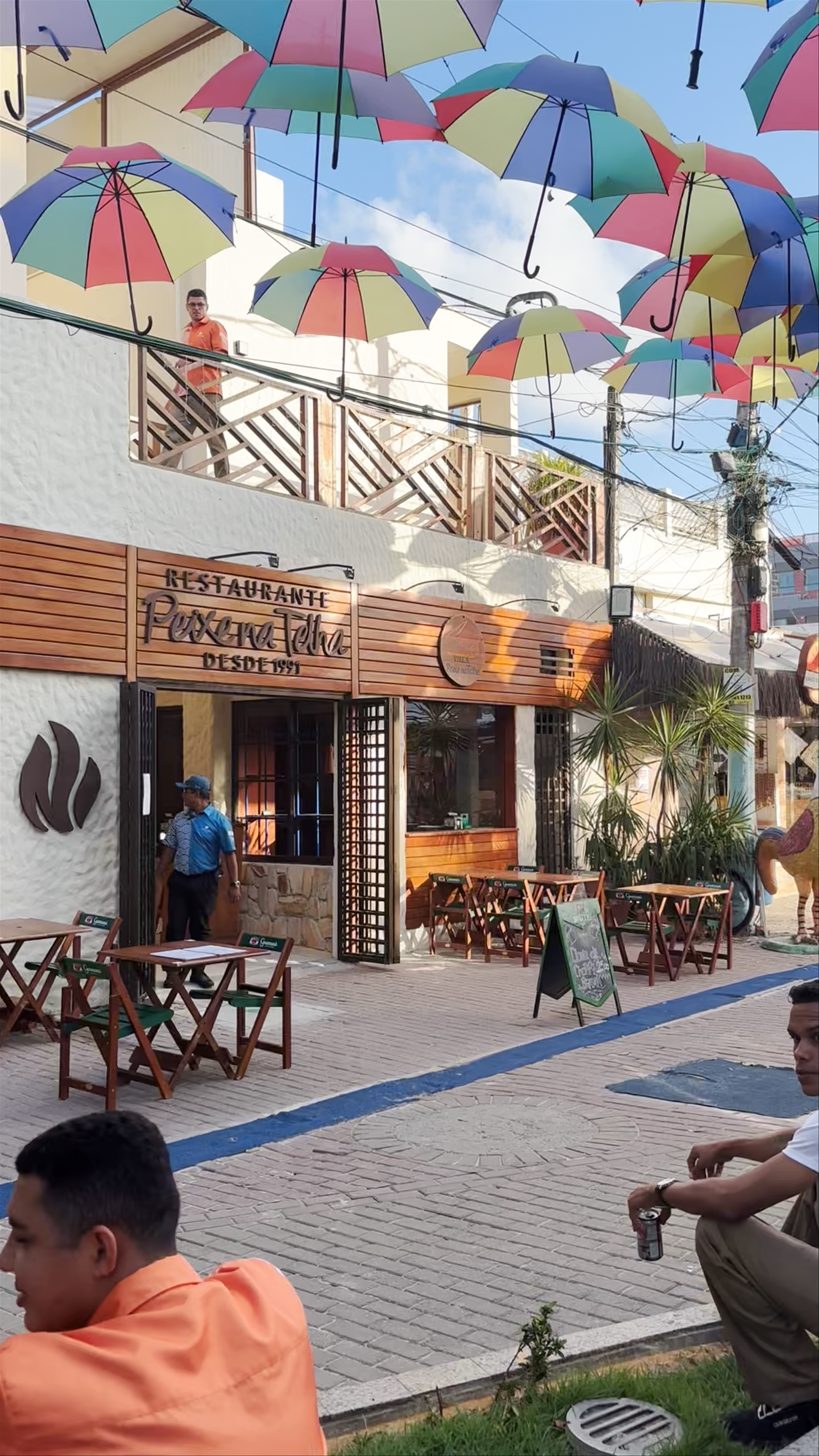 Rua das Sombrinhas de Porto de Galinhas