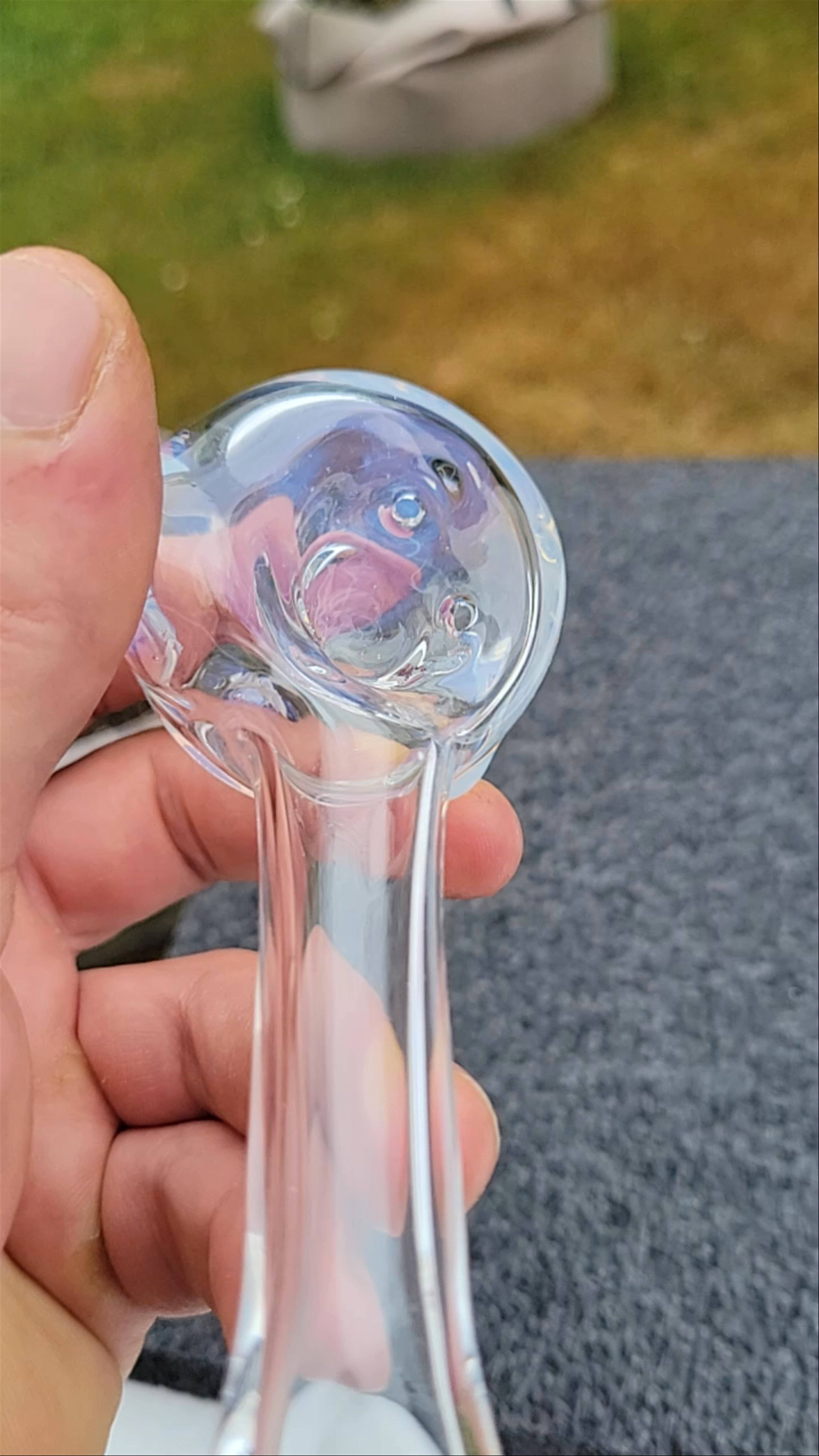 Preview pic of Bubble hash spoon #28 large ghost