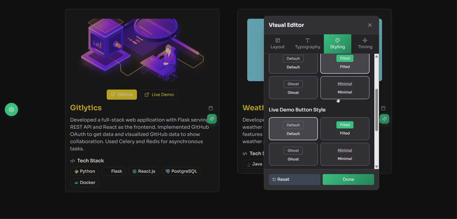 CraftFolio – Resume to Portfolio in Seconds image 1