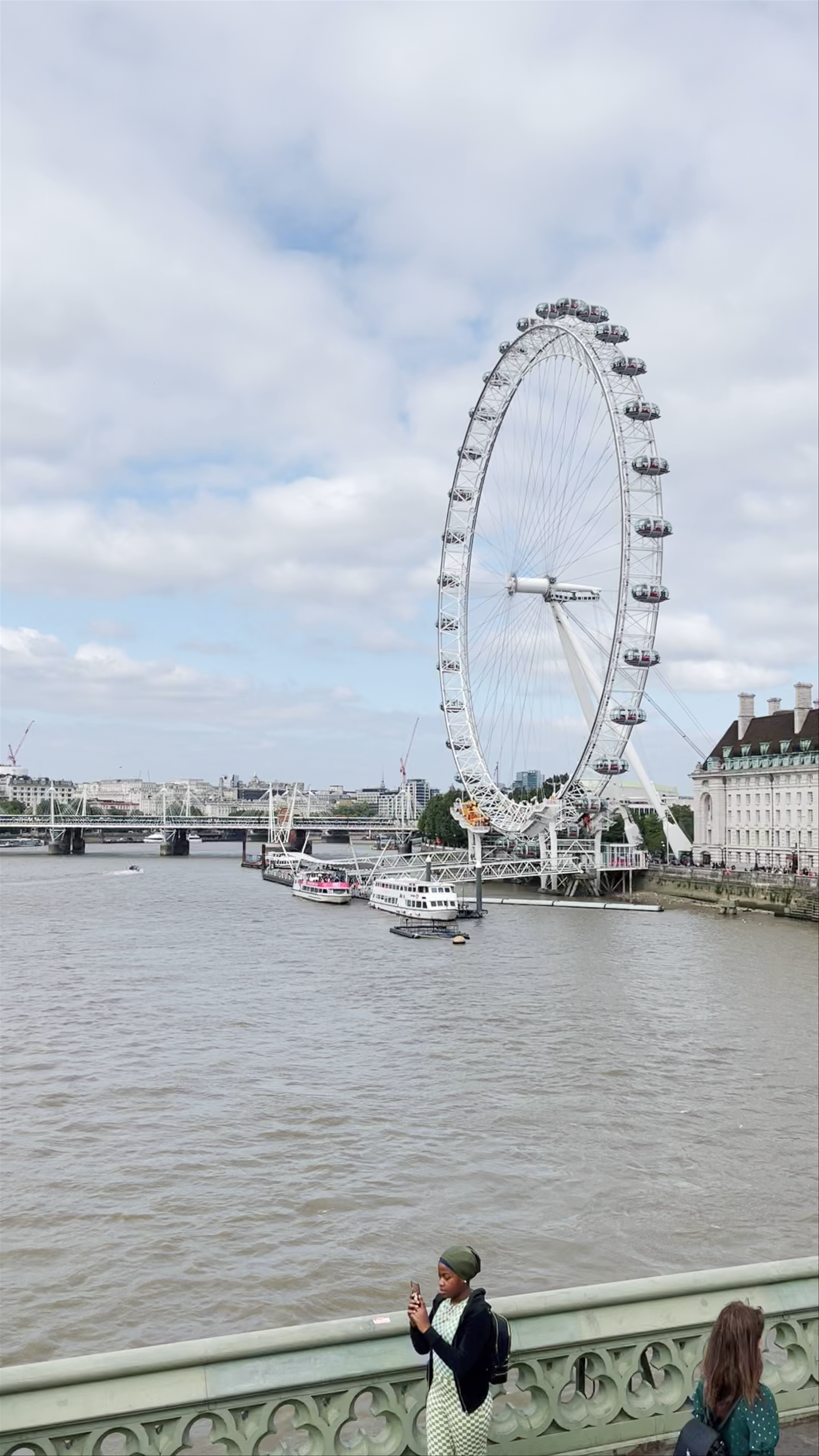 London Eye: Iconic Riverside Views from Westminster Bridge