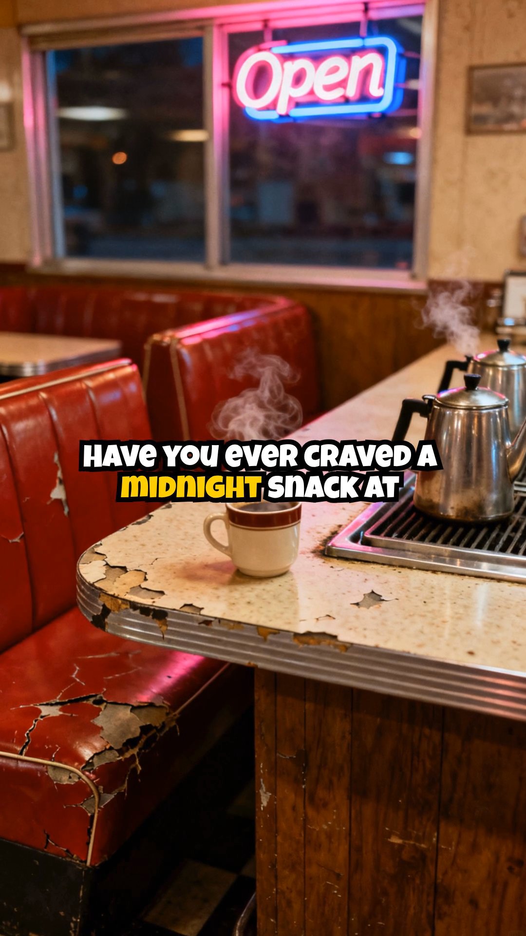 Late-Night Diner Phantom: The Ghostly Waitress's Deadly Service