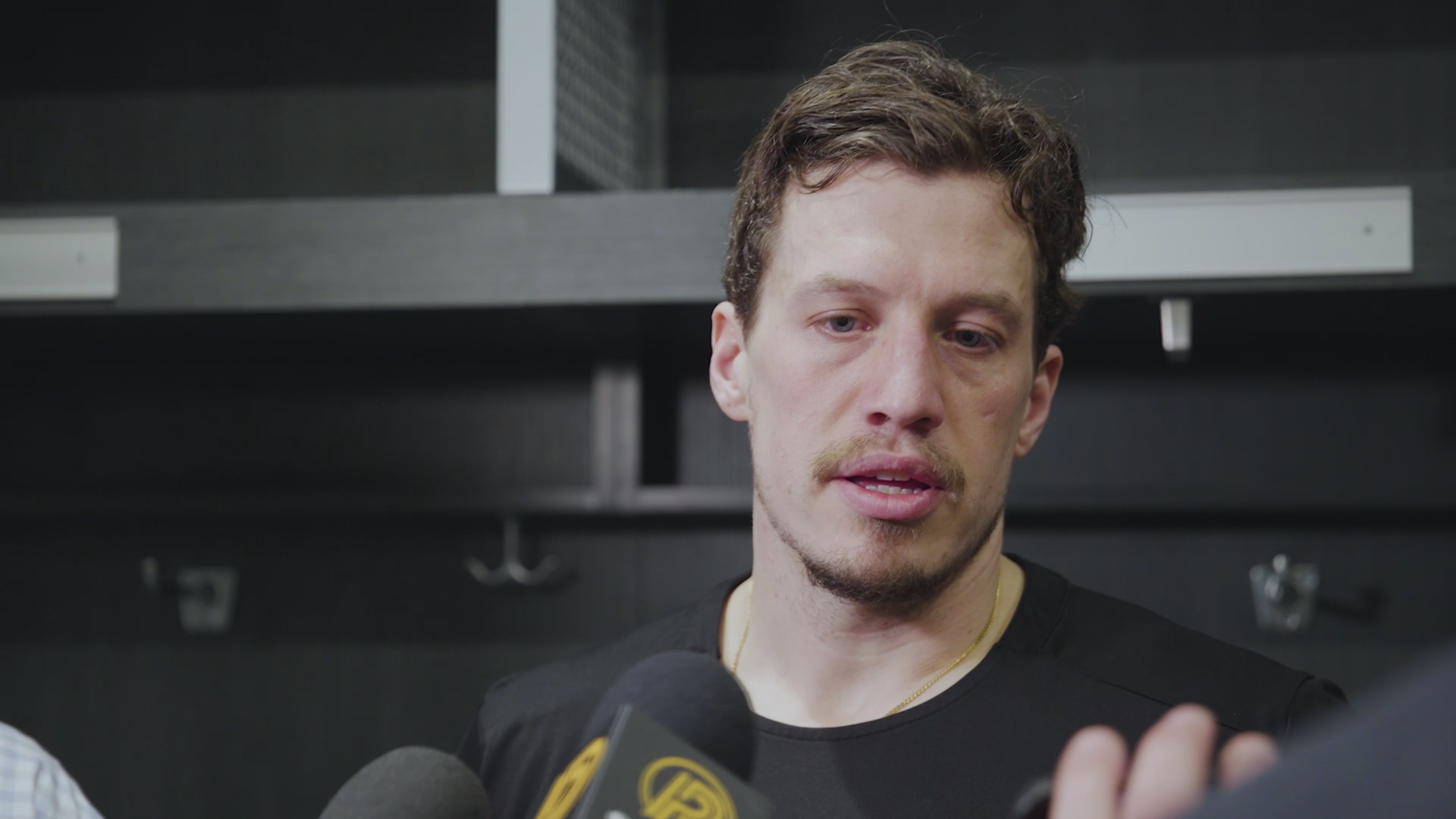 Interview with Rakell after Islanders game · Mar 30, 2026