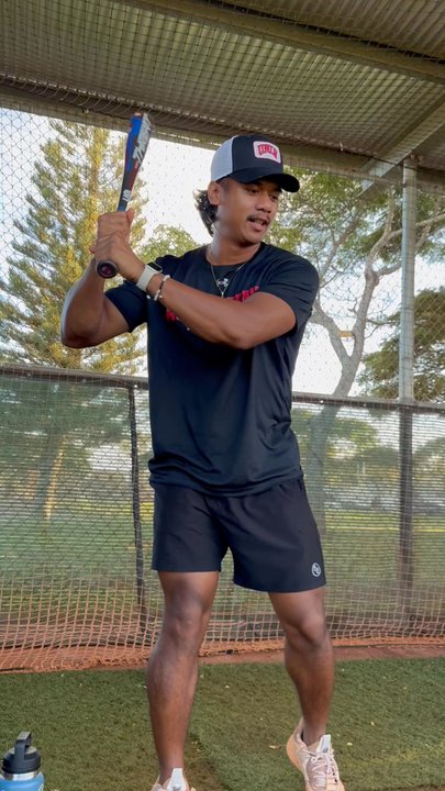 Home Plate Hawaii - Coach Matt helping to educate me when I don't understand what he's saying because he knows that parents need to help with the homework - Baseball Fields Near Me