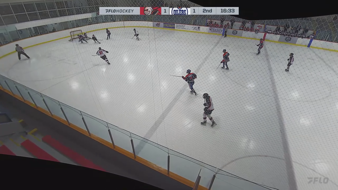 Asher Ammann 2-on-0 Save off a turnover- Lloydminster Lancers U18 AAA