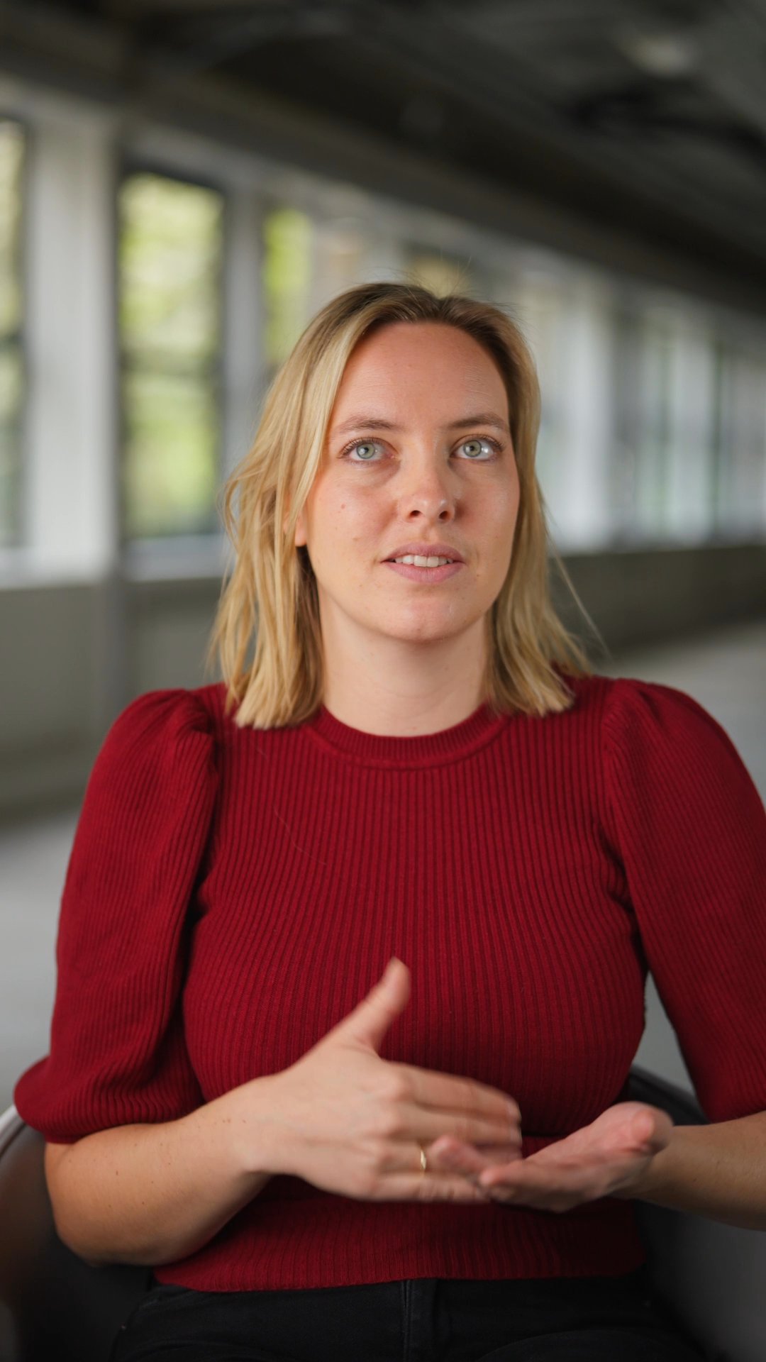 Nina over het onderzoeken van de technologie