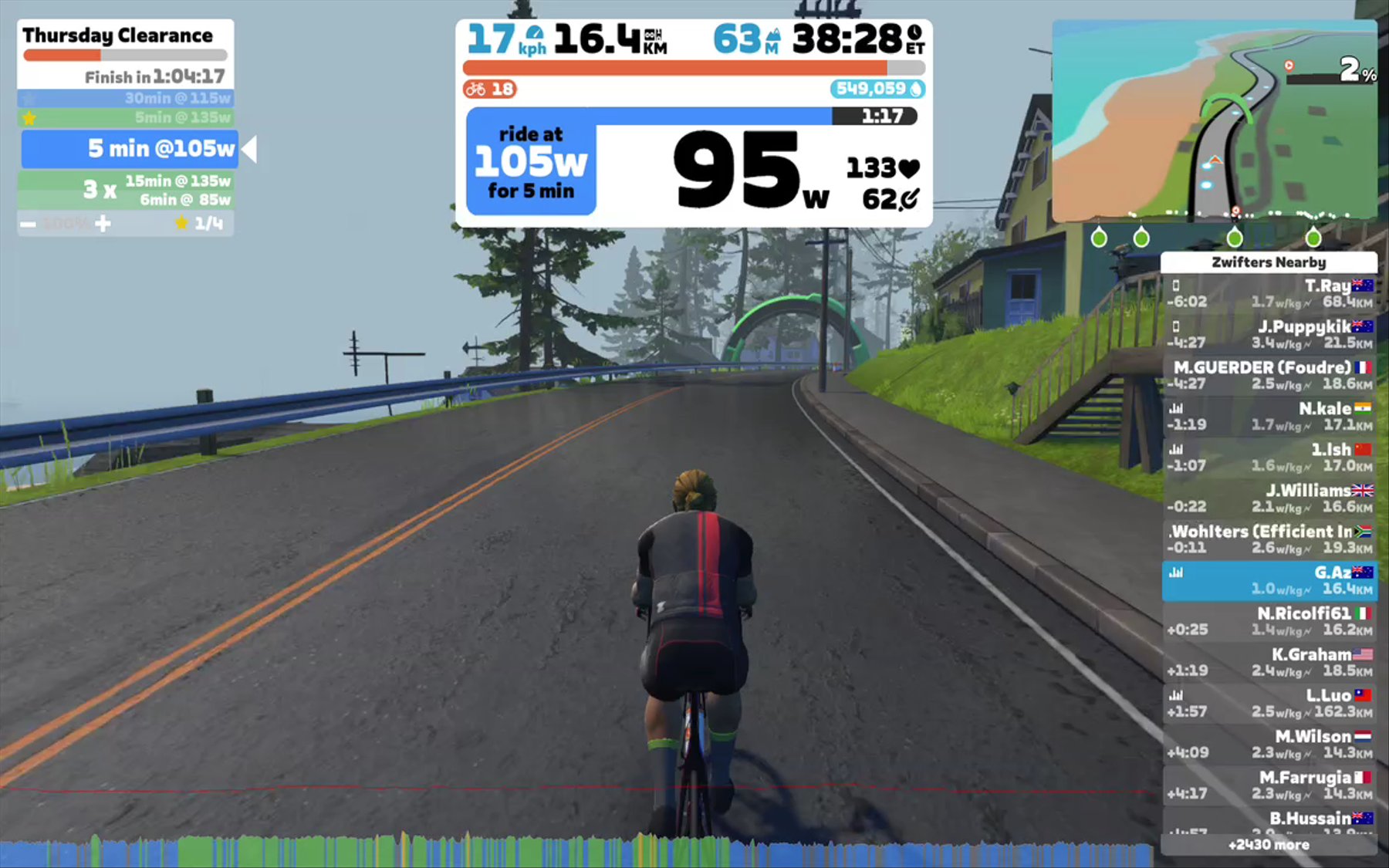Zwift - Thursday Clearance in Watopia