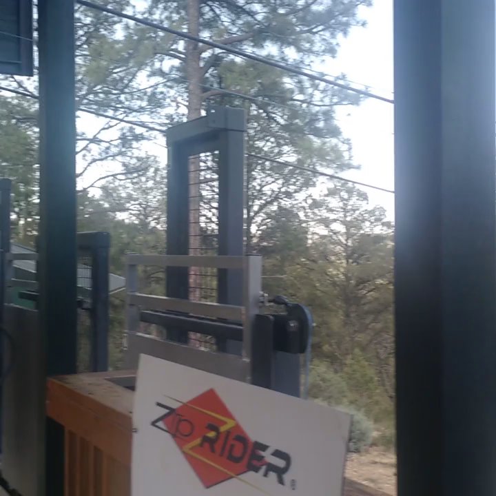 Apache Eagle Ziprider - Riding down the lake. - Ziplining Near Me - Mescalero, New Mexico