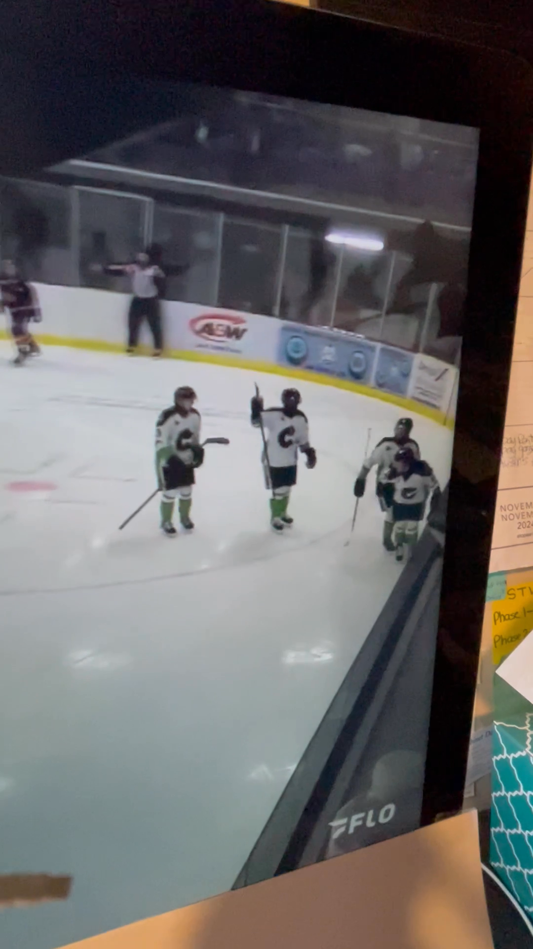 Austin Galway's Rebound Goal: Lake Cowichan - VIJHL